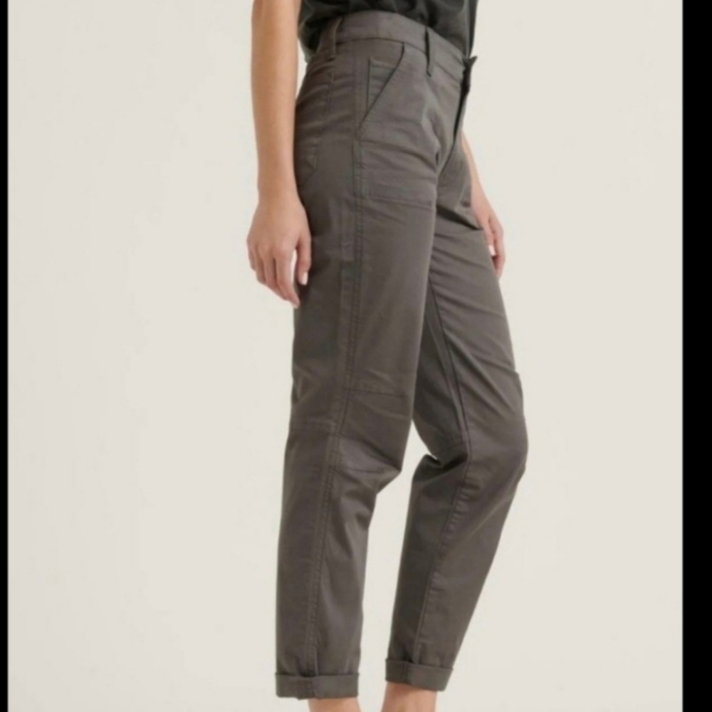 LUCKY BRAND The Cargo Straight Leg Grey Pants Size 27 - Picture 9 of 9